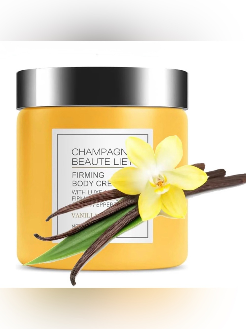 Champagne Beaute Lift Firming Body Creme w/ Luxe-Lift ~ Vanilla ~ NIB / Sealed